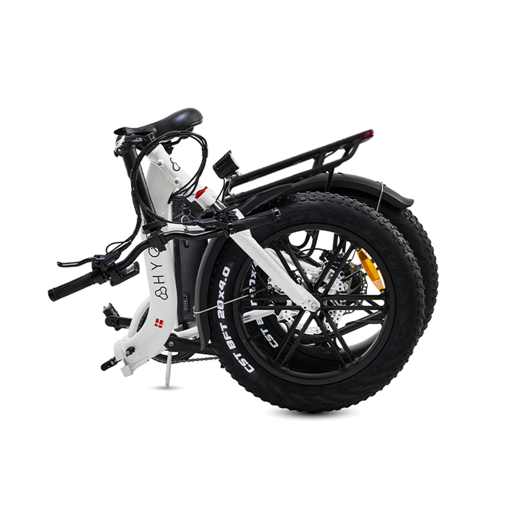 Vester Step 2026 - Bicicleta eléctrica plegable Fat Tire 48V 14Ah - Heron White 2/7