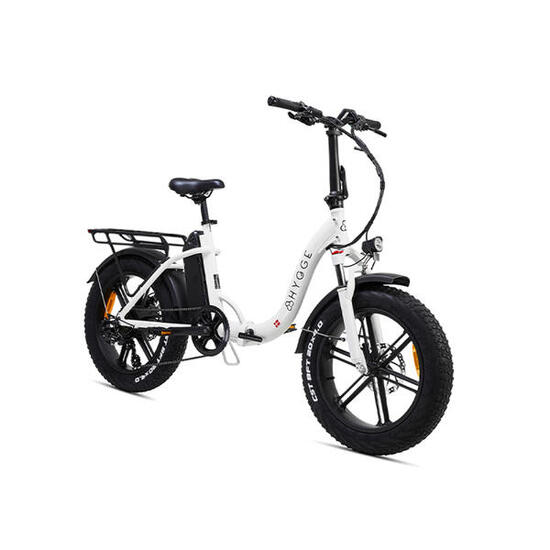 Vester Step 2026 - Opvouwbare E-bike met dikke banden 48V 14Ah - Heron White