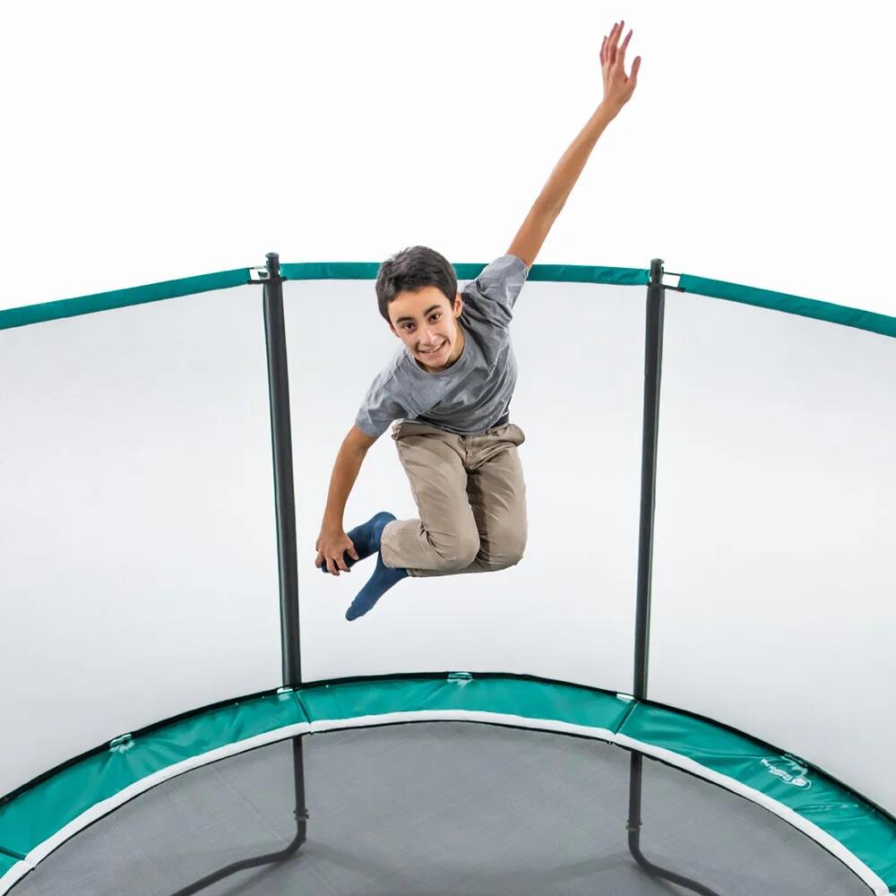 Trampoline Boost’up 360cm - Filet de protection, échelle + Kit d'ancrage 2/8