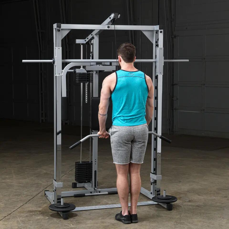 Smith Machine - PSM144XS Full Option avec banc - Poids à insérer 5/6