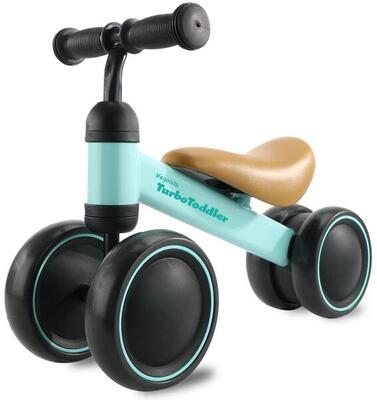 Loopfiets - kinderstep - loopfietsje - pastelgroen