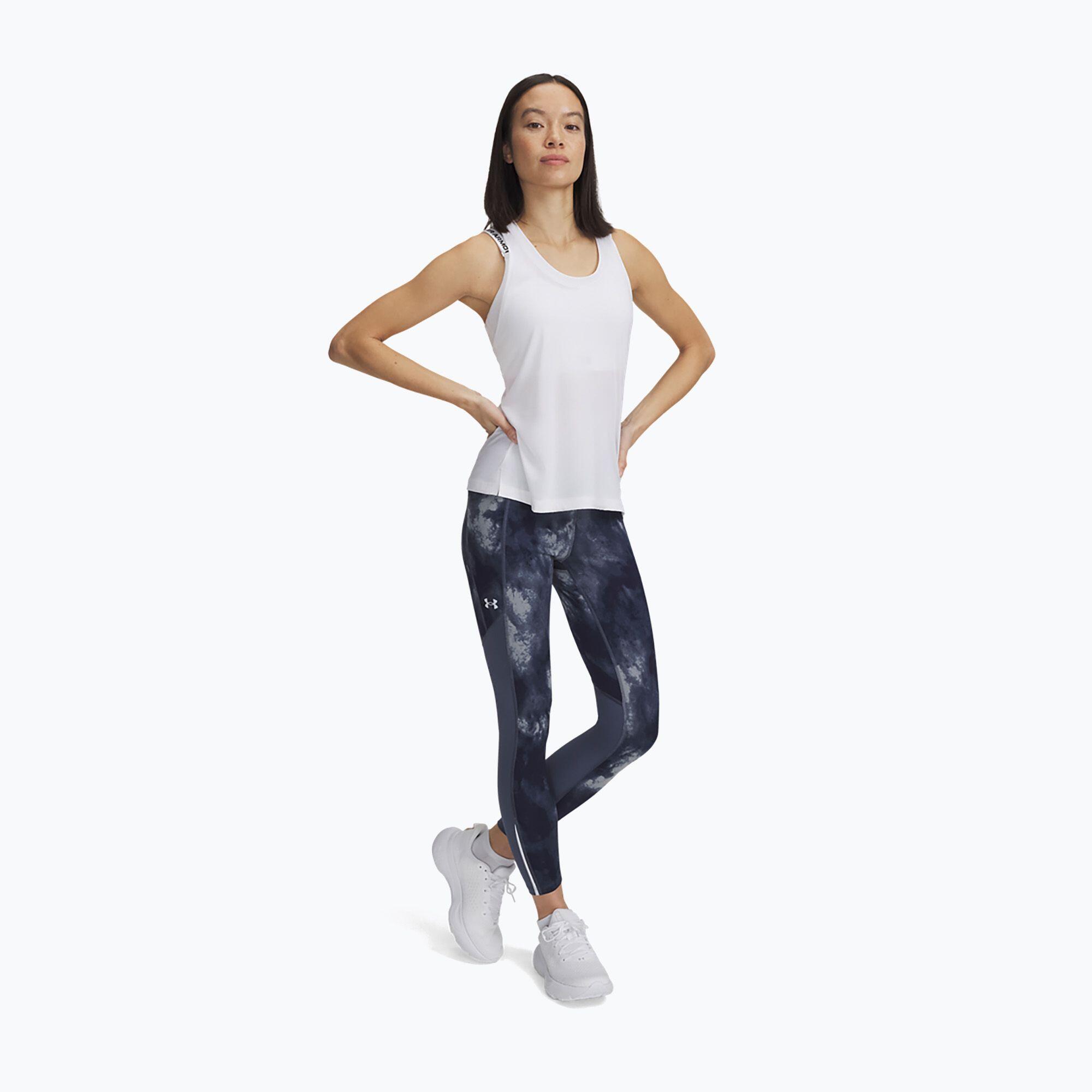 Legginsy Damskie Treningowe Długie Under Armour Bieganie,Siłownia 2/4