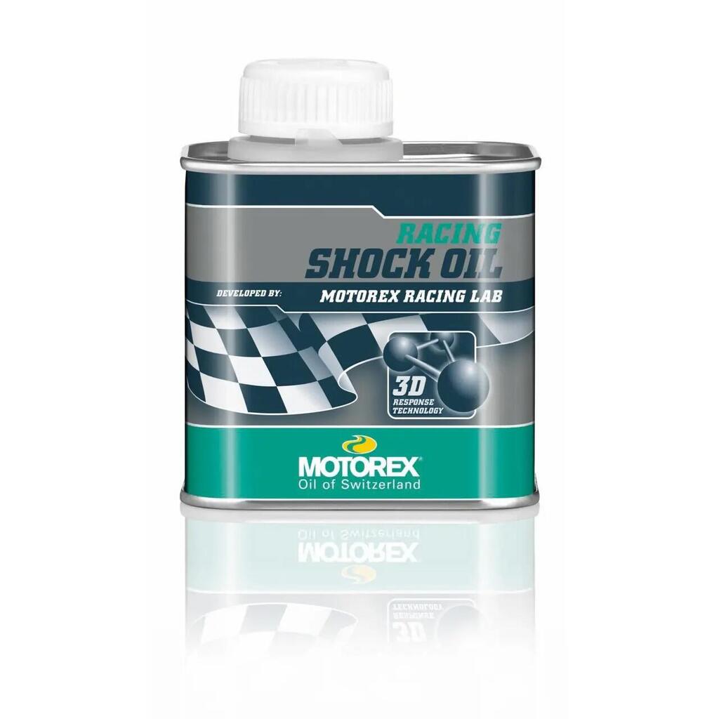 Shock absorber oil tin bottle Motorex Racing