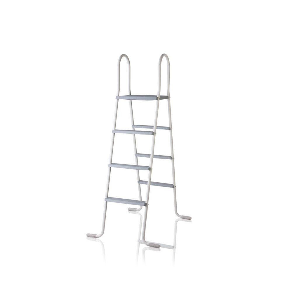 Piscina Desmontable redonda Ø 300cm y altura 120cm de acero blanco GRE Fidji 7/10
