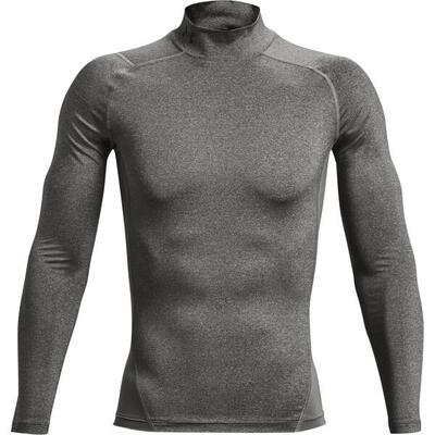 T-shirt met lange mouwen en opstaande kraag under armour heatgear®