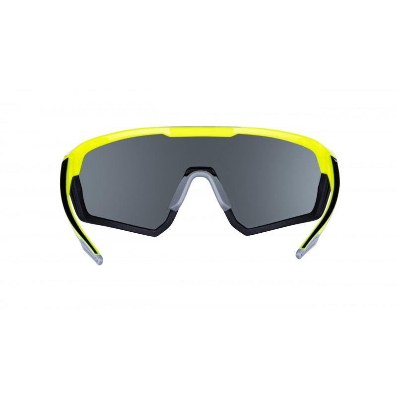 Ochelari Force Apex, lentila negru contrast, fluo/negru