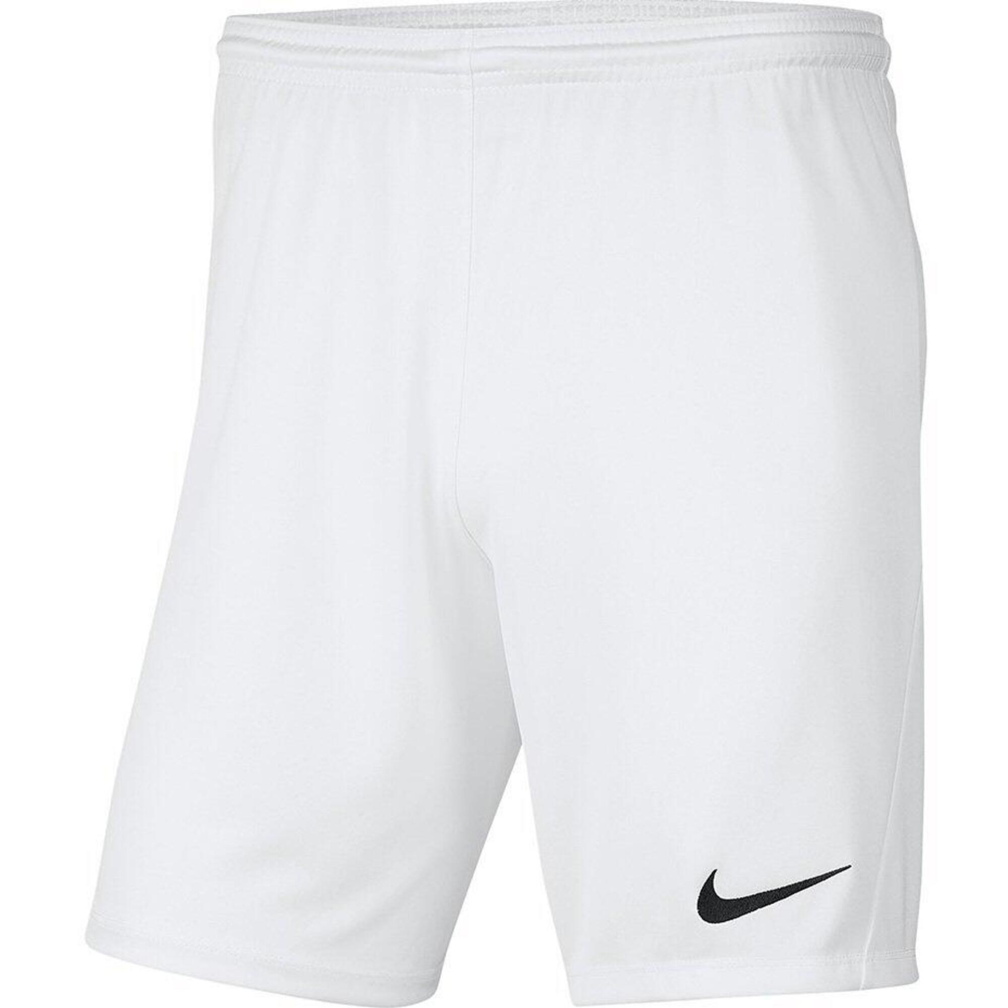 Nike - Nike Dri-fit Park Iii Knit Short Jr. Short De Football Pour Enfant - Short - Blanc - 44 L - Decathlon