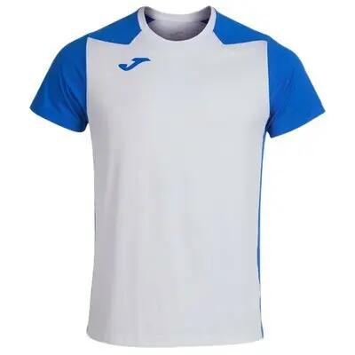 Maillot Manches Courtes Running Homme Joma Record II Blanc
