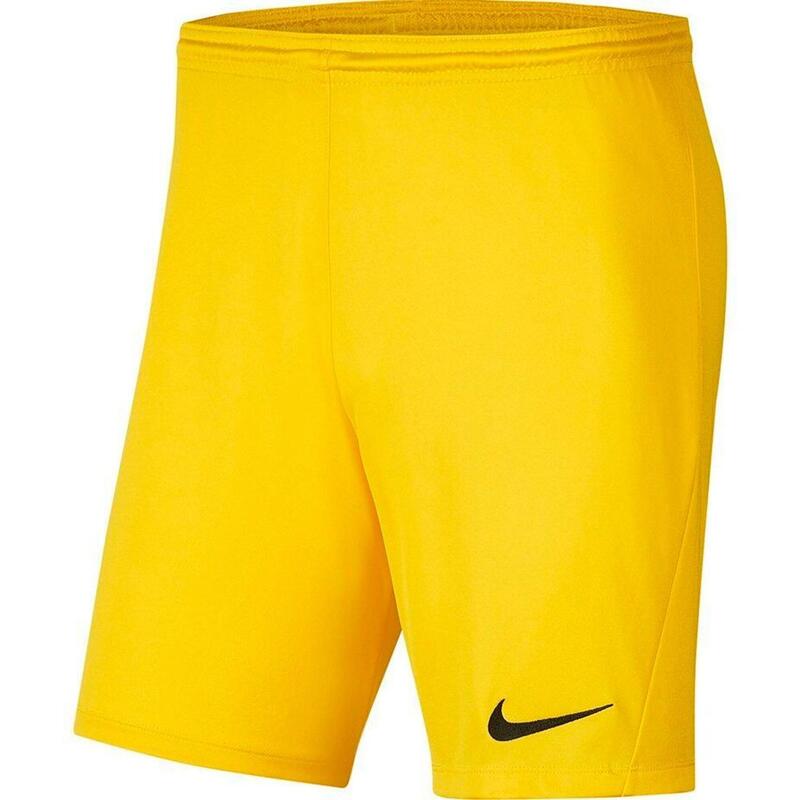 Spodenki dla dzieci Nike Dry Park III NB K żółte BV6865 719