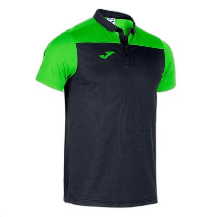 Polo Manches Courtes Football Homme Joma Hobby II Bleu Marine