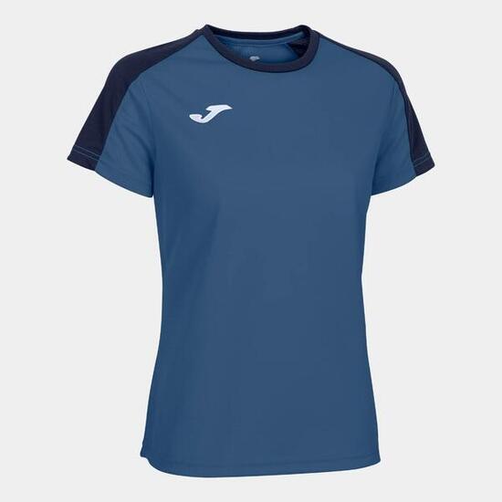 Maillot Manches Courtes Football Femme Joma Eco Championship Bleu