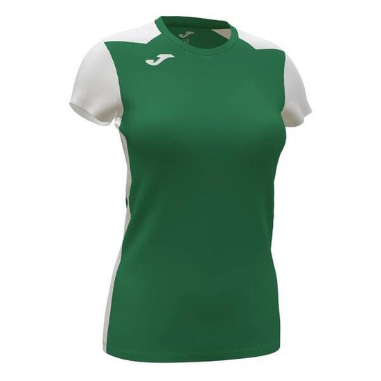 Maglietta Sportiva Donna Joma Record II Gialla/Nera - Comfort e Stile
