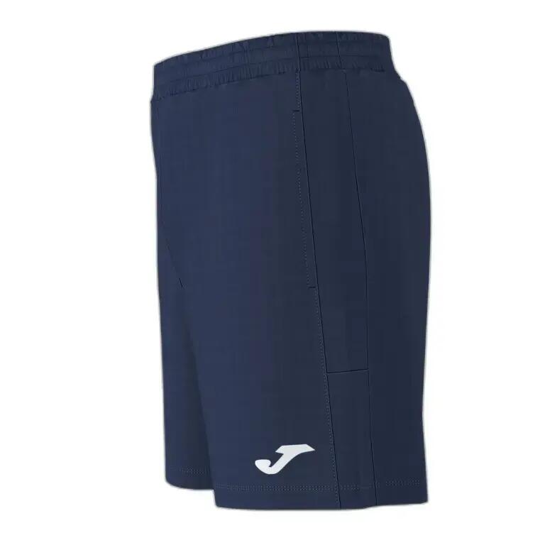 Bermuda Football Homme Joma Eco Championship Bleu Marine 3/4