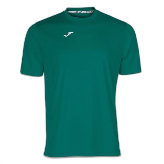 Maillot Manches Courtes Football Enfants Joma Combi Vert