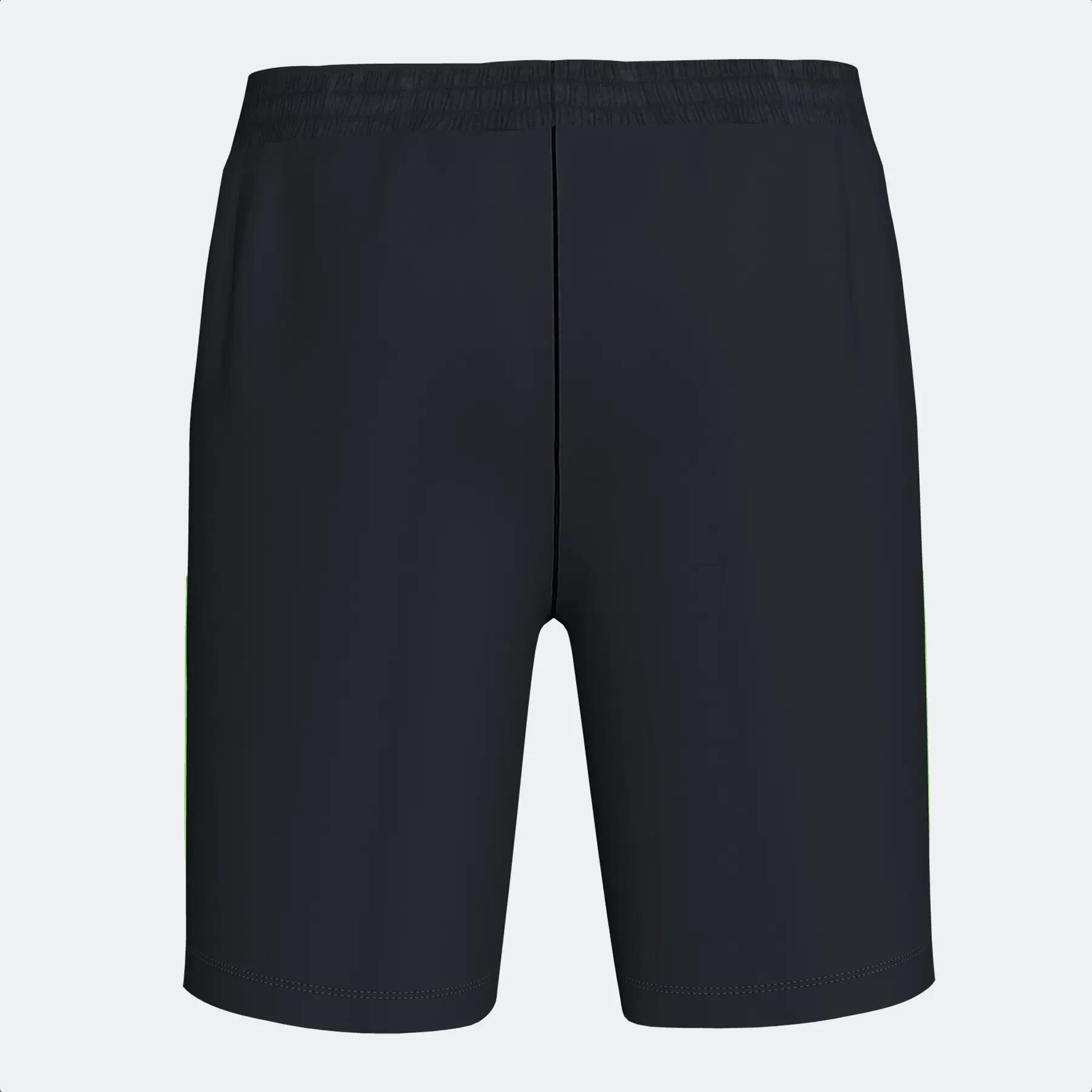 Bermuda Calção Futebol Homem Joma Championship VII Preto 3/4