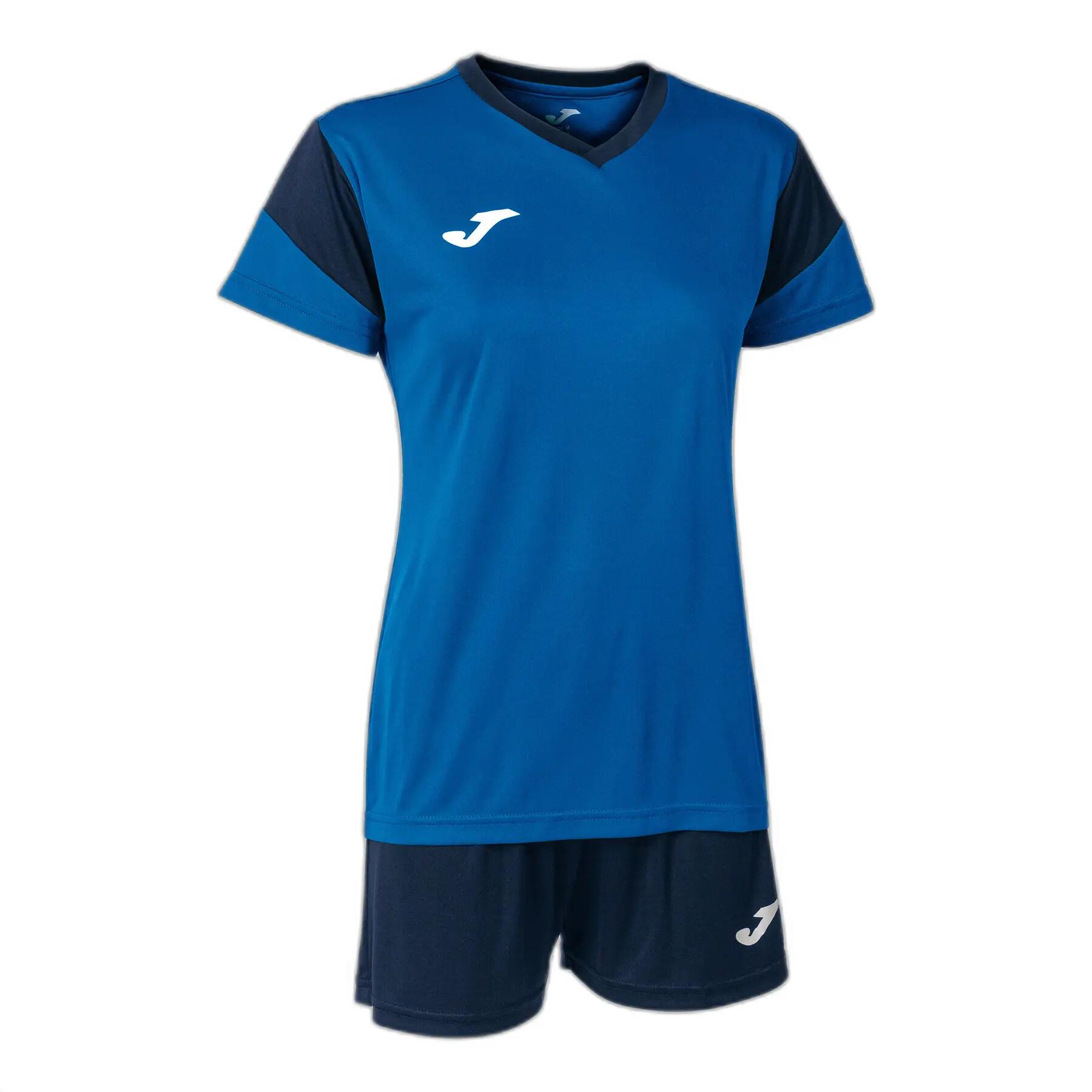 Joma Conjunto Futebol Phoenix Royal Mulher Azul da Decathlon