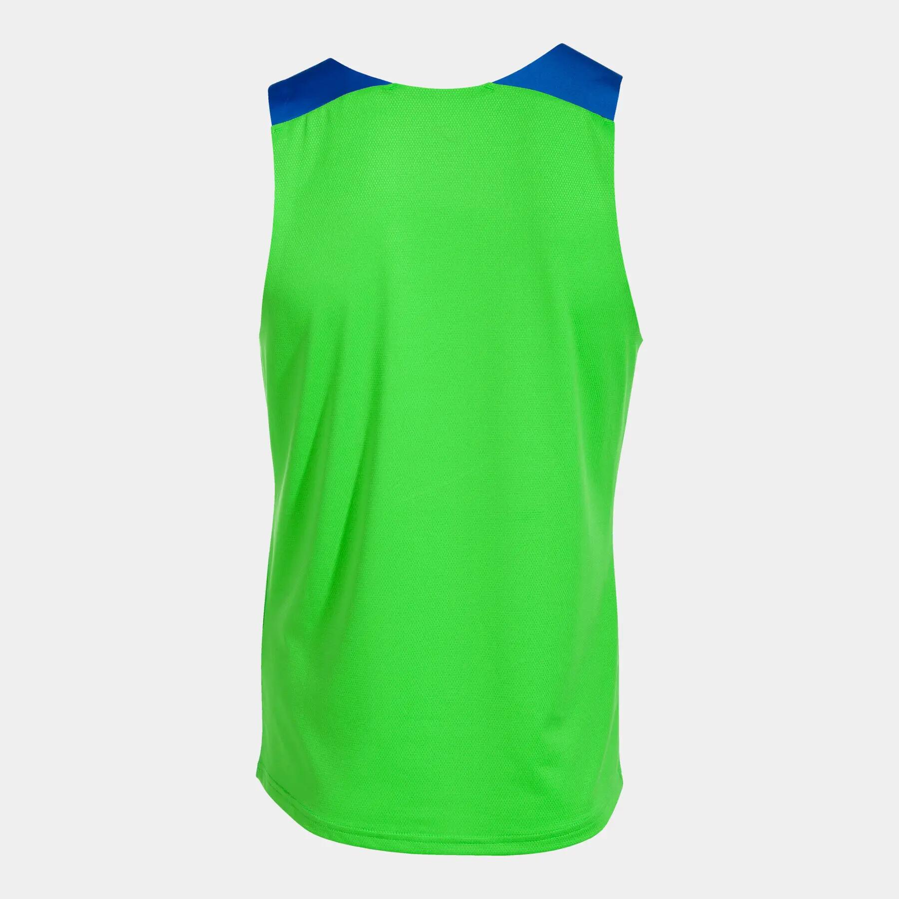 Camiseta Sin Mangas Running Niños Joma Elite X Verde Flúor 2/7