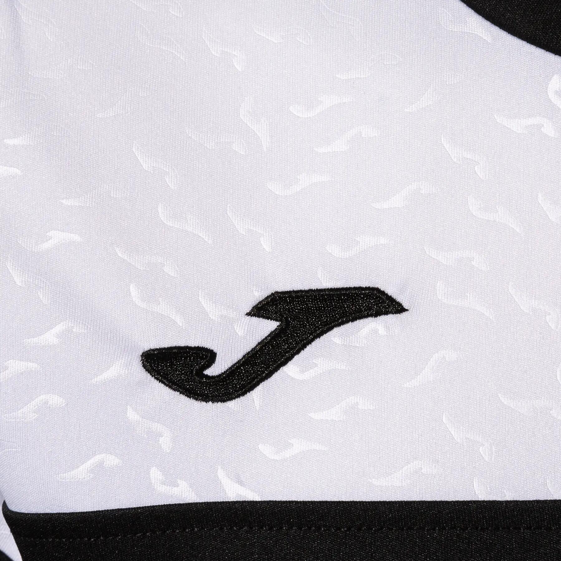 Maillot Manches Courtes Football Femme Joma Crew V Noir 3/3