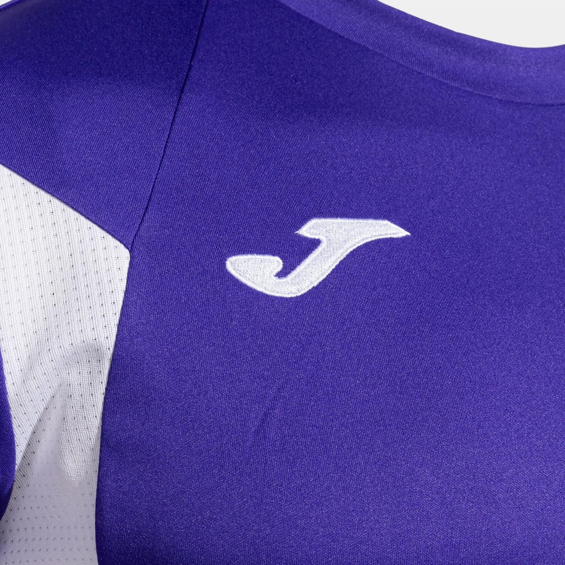 Maillot Manches Courtes Football Enfants Joma Winner III Violet 3/5