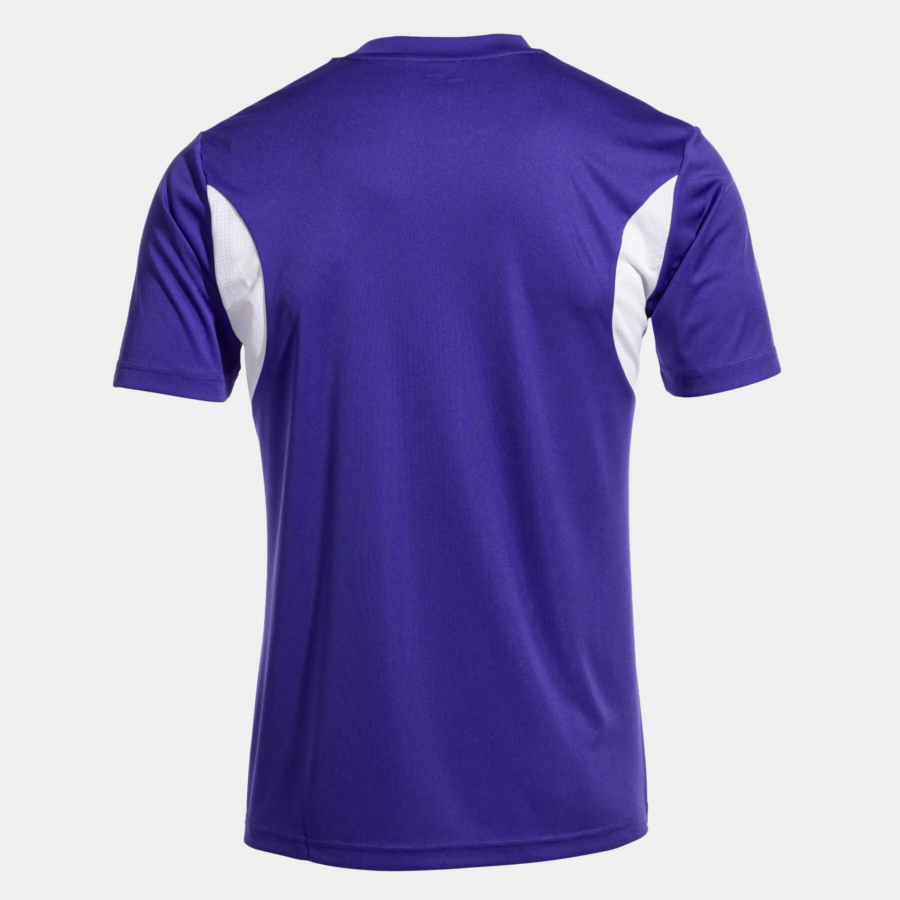Camiseta Manga Corta Fútbol Hombre Joma Winner III Violeta 2/4