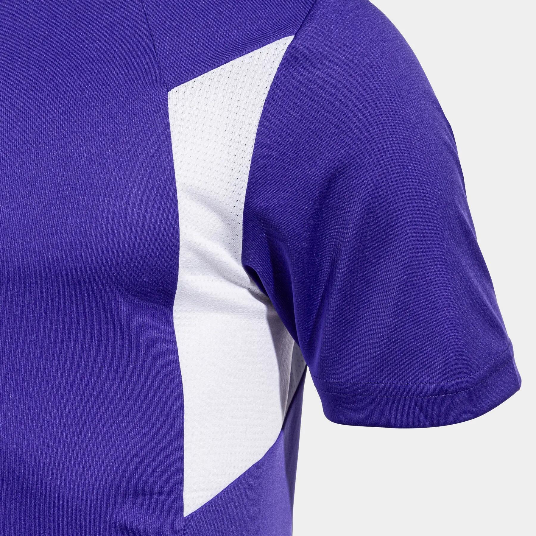 Camiseta Manga Corta Fútbol Hombre Joma Winner III Violeta 4/4