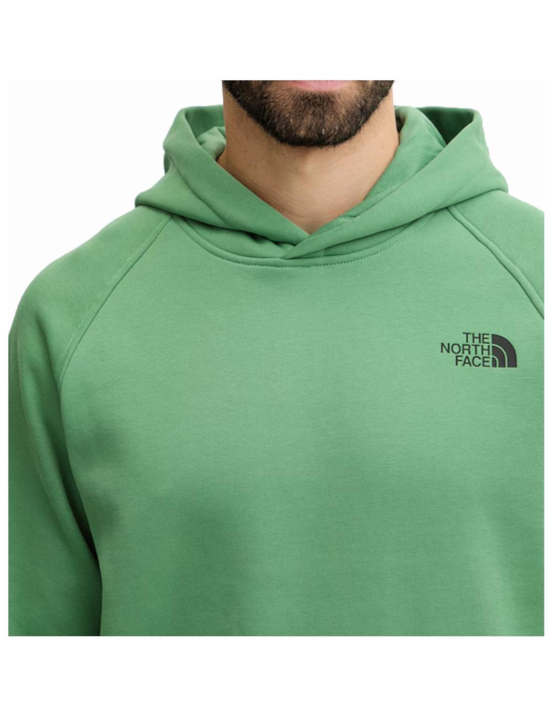 Sweatshirts polaires pour homme The North Face raglan box nse vert. 3/6