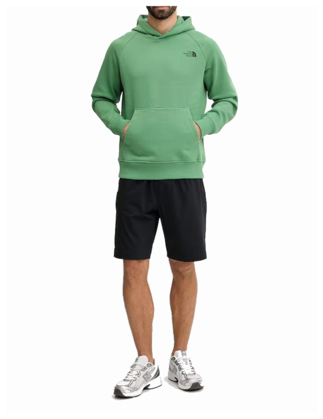 Sweatshirts polaires pour homme The North Face raglan box nse vert. 6/6