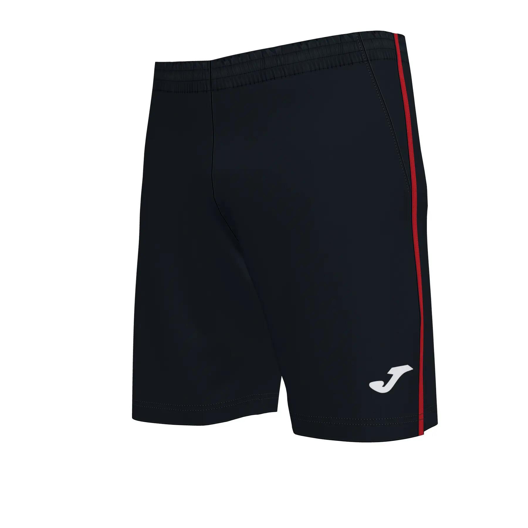 Bermuda Padel Enfants Joma Open III Noir 2/5