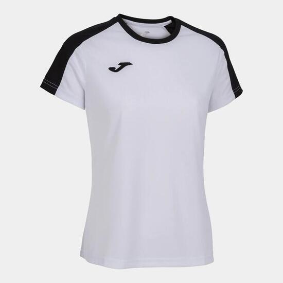Maillot Manches Courtes Football Femme Joma Eco Championship Blanc
