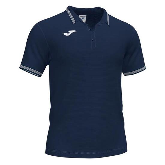 Polo Manches Courtes Football Homme Joma Campus III Bleu Marine