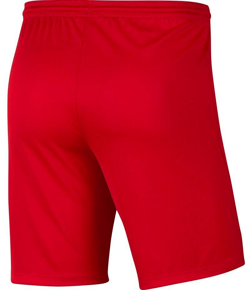 Calções de malha Dry Park III para crianças e jovens (Vermelho Escuro) 2/3