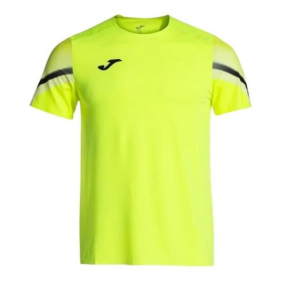 Maillot Manches Courtes Running Homme Joma Elite XI Jaune Fluo