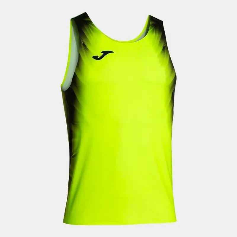 Débardeur Running Homme Joma Elite XI Jaune Fluo 3/5