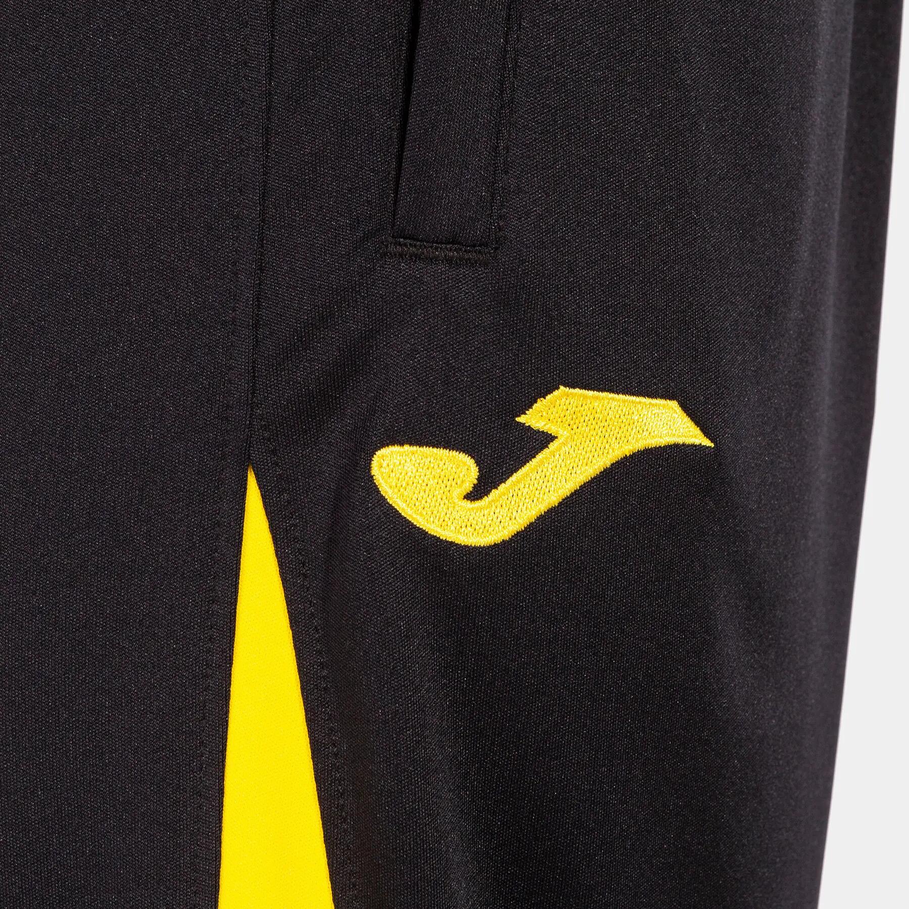 Bermuda Fútbol Hombre Joma Championship VII Negro 6/6
