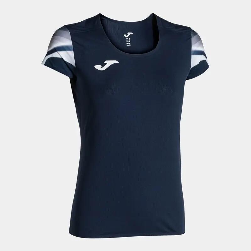 Maillot Manches Courtes Running Femme Joma Elite XI Bleu Marine 2/4