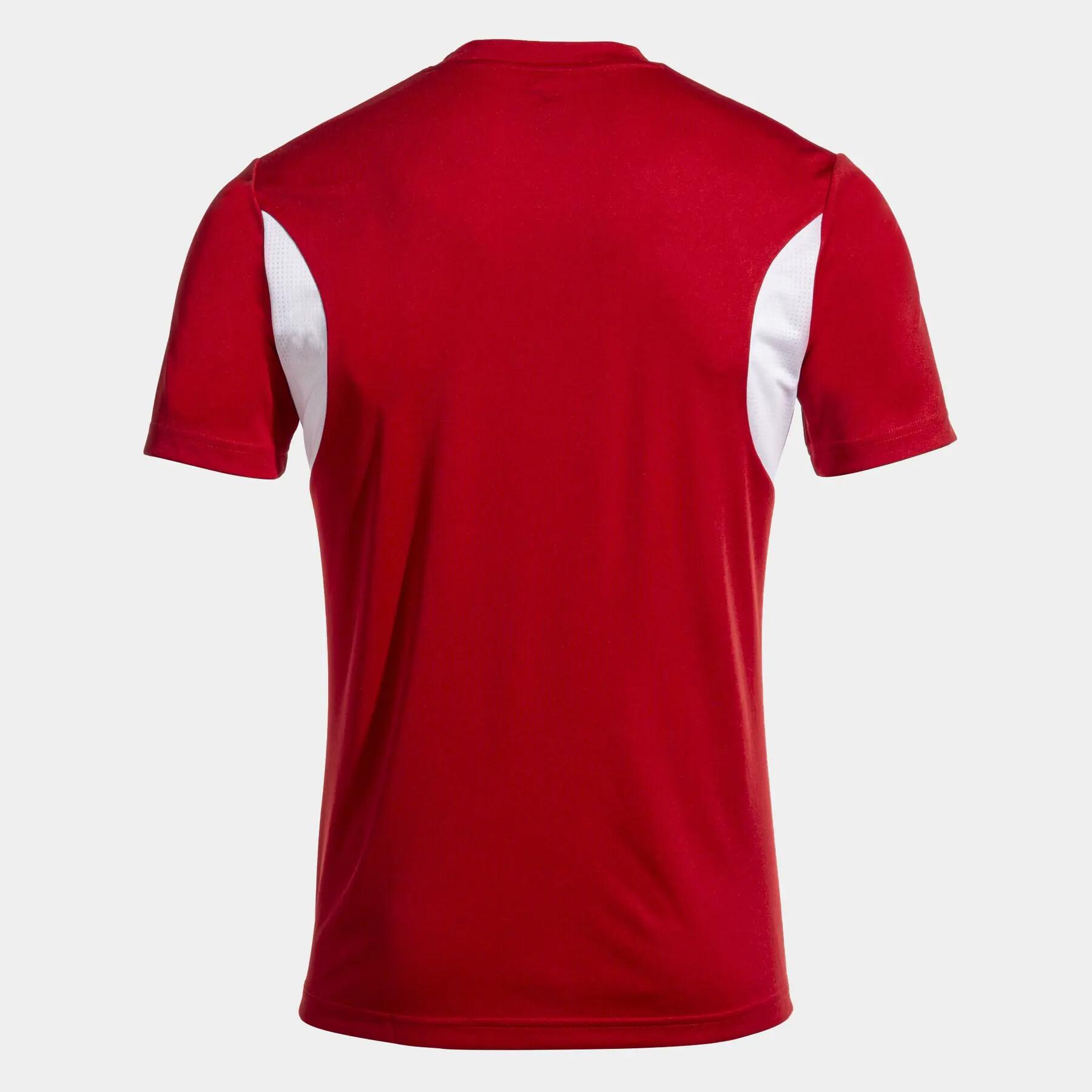 T-Shirt Manga Curta Futebol Criança Joma Winner III Vermelho 2/4