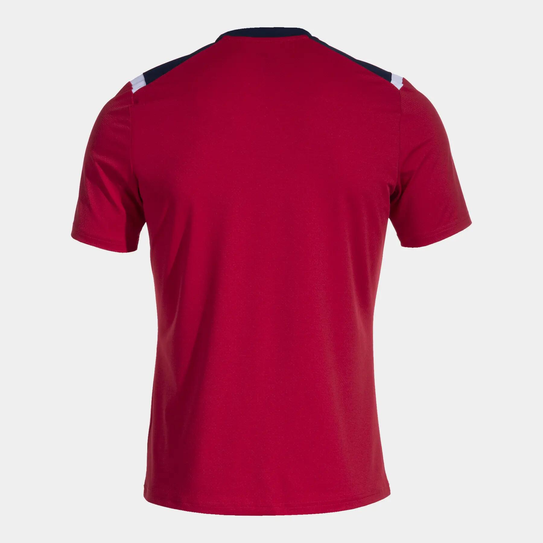 Maillot Manches Courtes Football Homme Joma Toledo Rouge 2/4