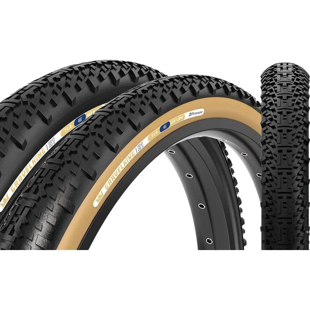 Neumático de cable con talón flexible Panaracer Gravelking X1 TLC 2/5