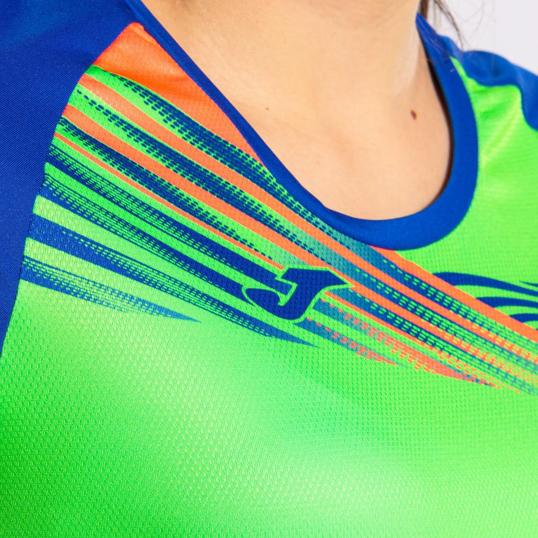 Maillot Manches Courtes Running Femme Joma Elite X Vert Fluo 6/6