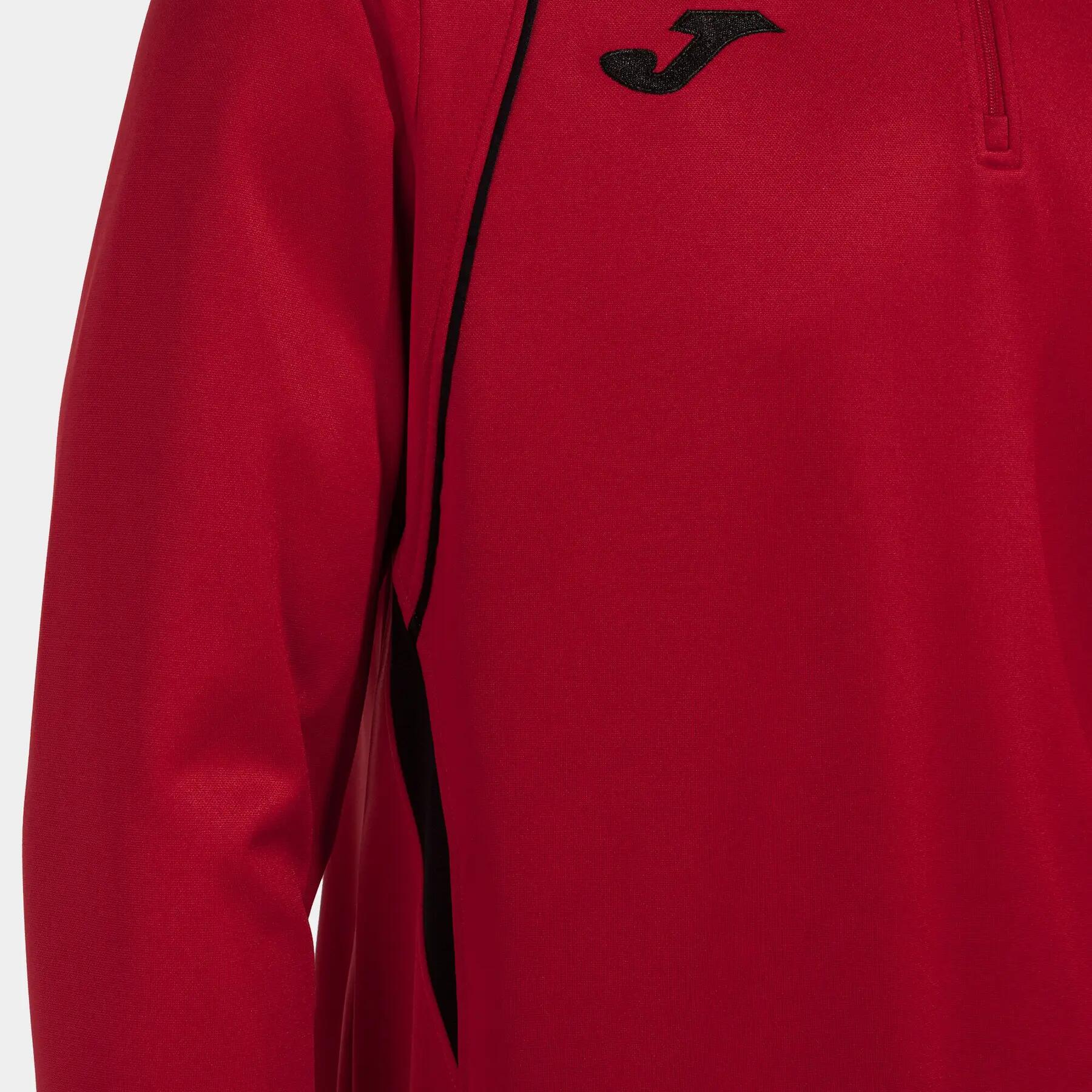 Sudadera Fútbol Hombre Joma Championship VII Rojo 4/5