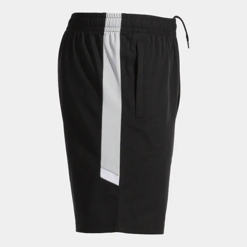 Bermuda Calção Futebol Homem Joma Toledo Preto 4/7
