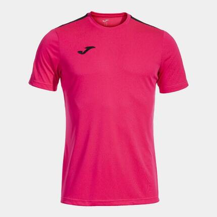 Maillot Manches Courtes Football Homme Joma Olimpiada Fuchsia