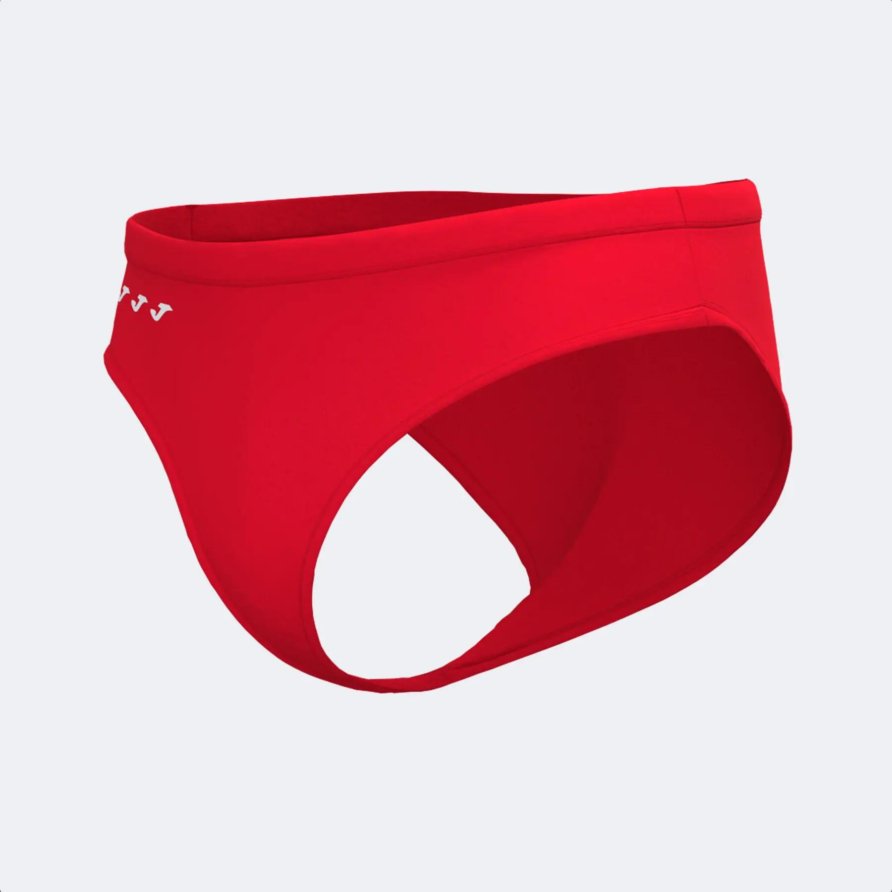 Maillot Slip Natation Homme Joma Shark III Rouge 2/7