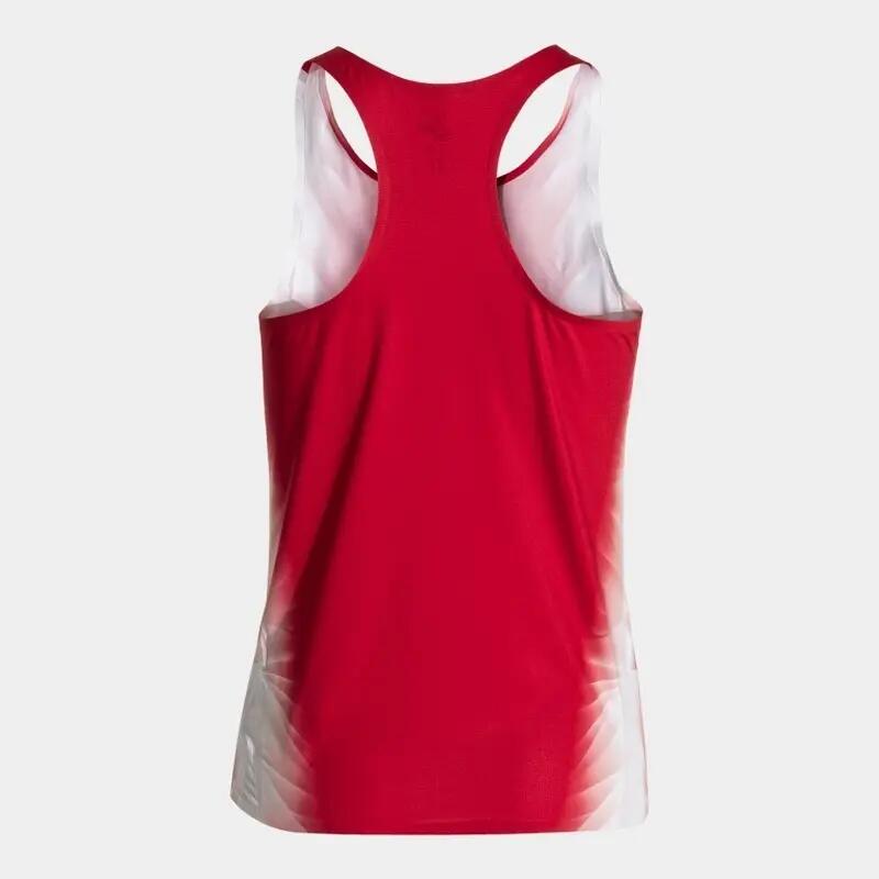 Camiseta Tirantes Running Mujer Joma Elite XI Rojo 3/5