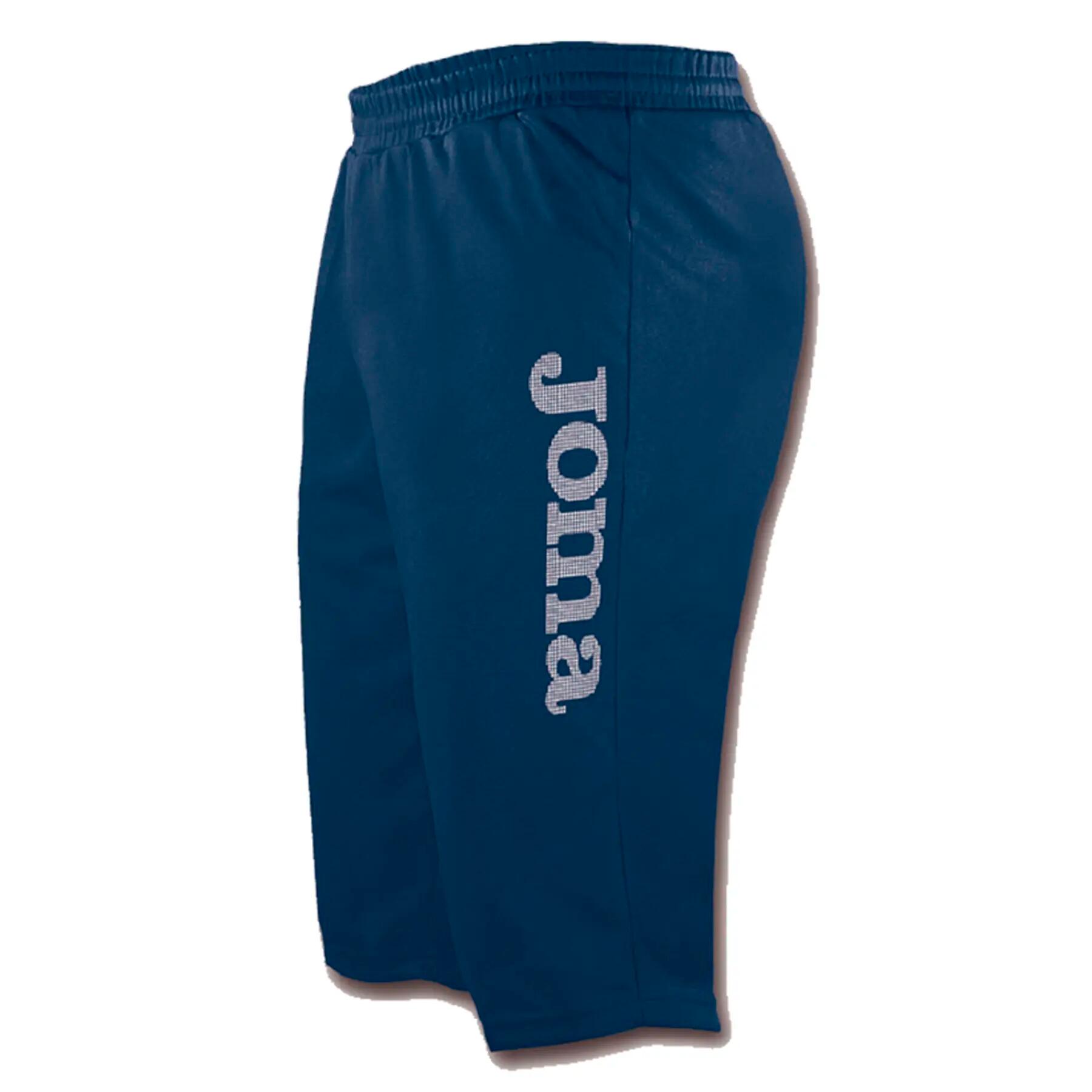 Pantalón 3/4 Fútbol Niños Joma Luxor Marino 3/5