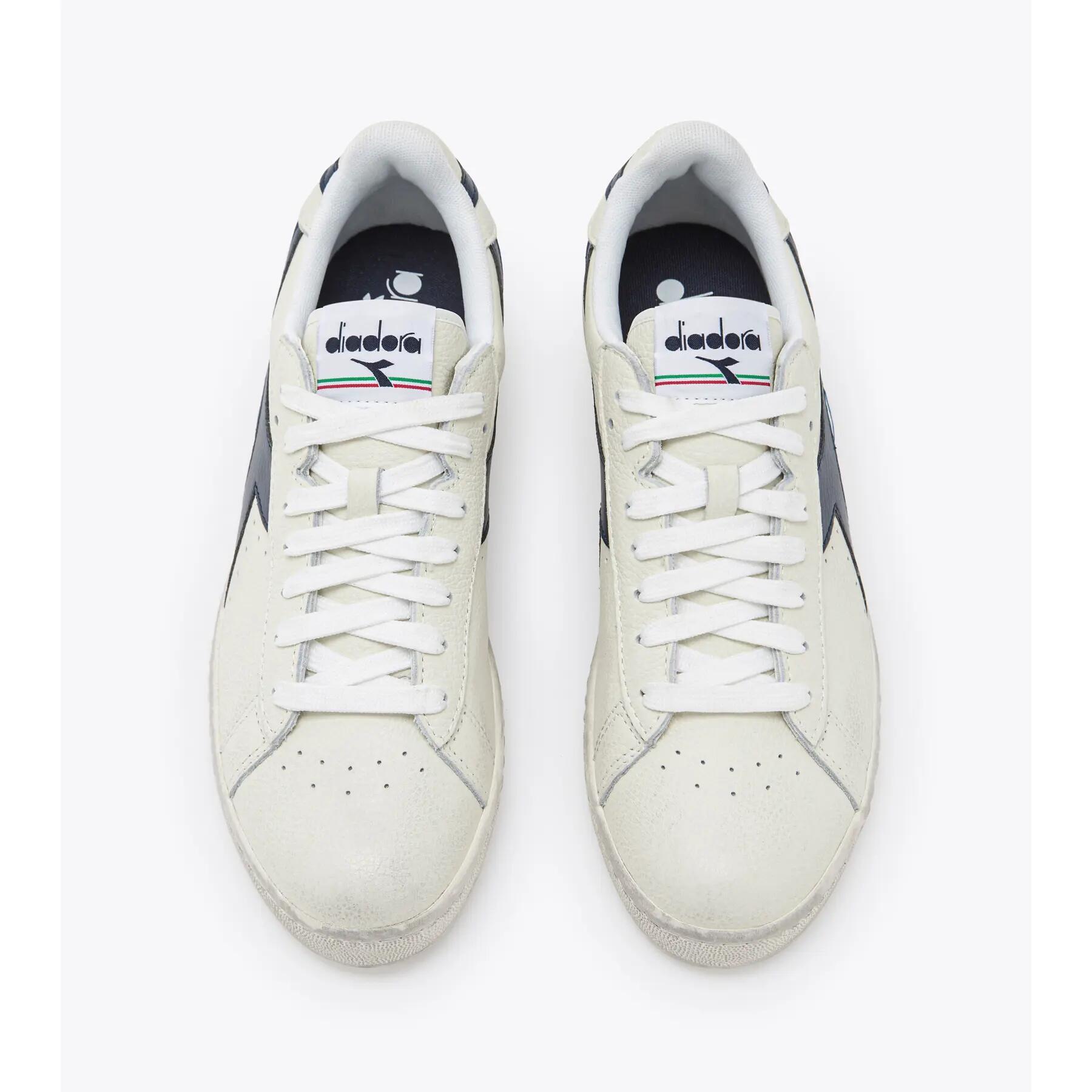 Basket Cuir Diadora Game L Low Waxed - Homme 6/6