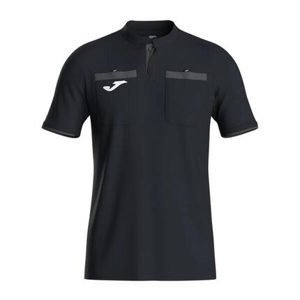 Maillot Manches Courtes Football Homme Joma Referee Noir