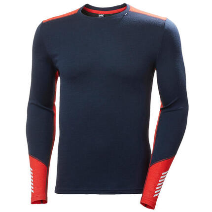 Podkoszulek z wełny Merino z okrągłym dekoltem Helly Hansen Lifa