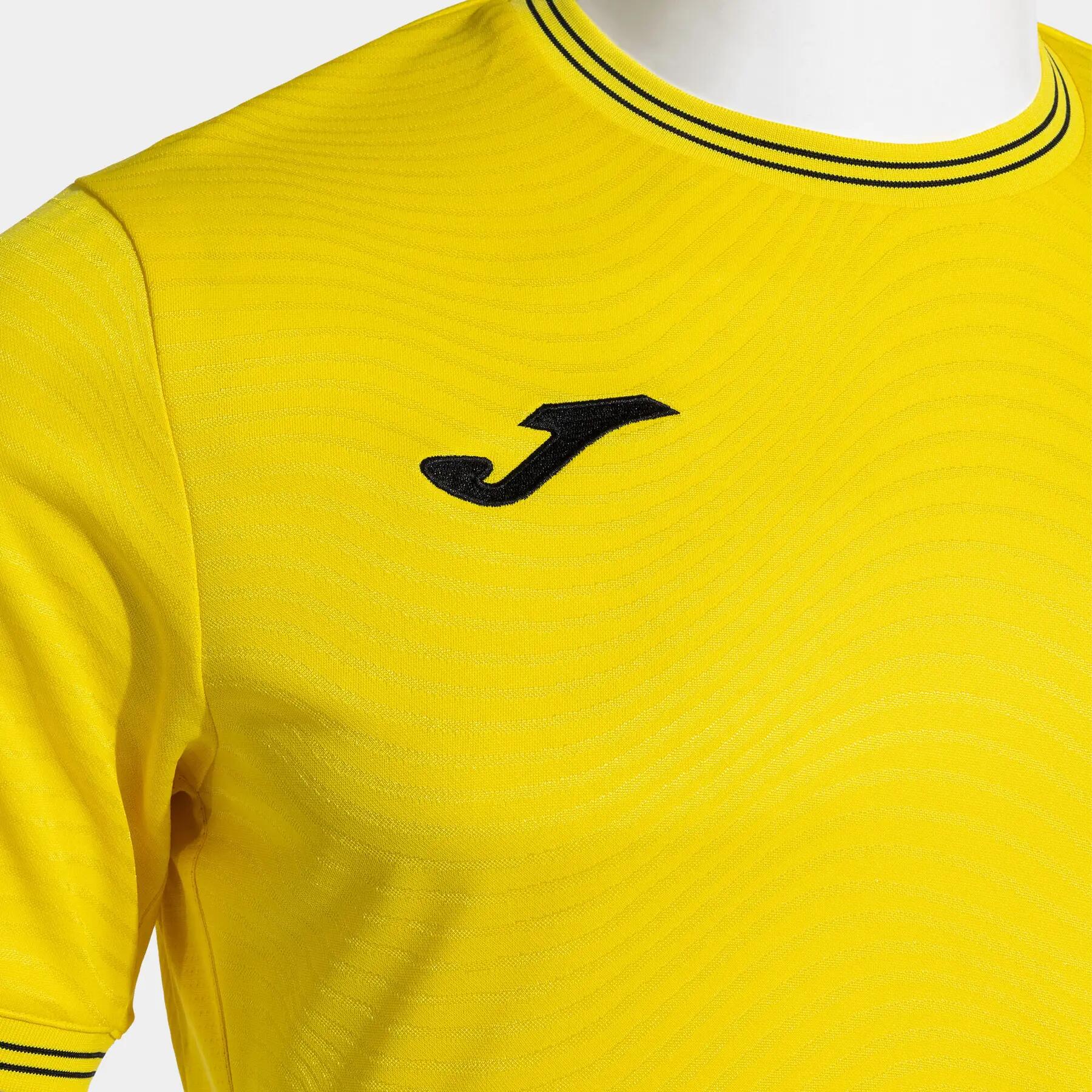 Maillot Manches Courtes Football Enfants Joma Toletum V Jaune 4/4