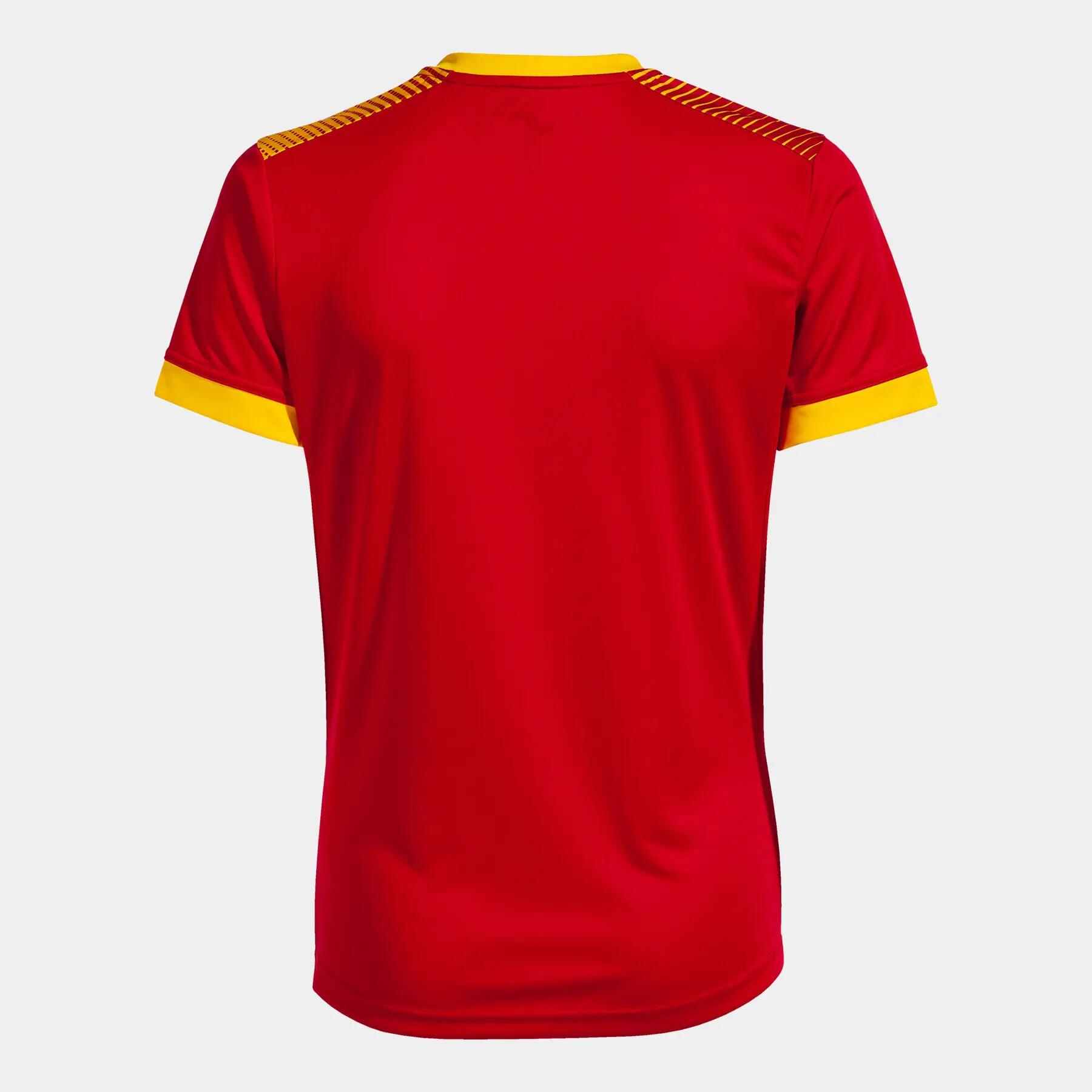 T-Shirt Manga Curta Futebol Mulher Joma Eco Supernova Vermelho 2/4